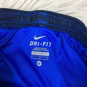 Nike Shorts - Nike Dri-Fit Tempo Shorts Blue Stripe Neon Yellow Nike Shorts - Nike Dri-Fit Tempo Shorts Blue Stripe Neon Yellow